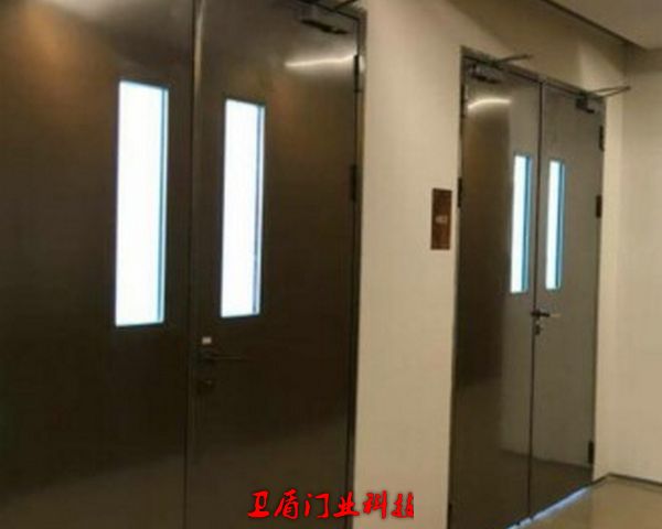 不鏽鋼材質防火門甲級雙開證書