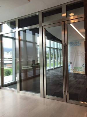 歐标不鏽鋼防火玻璃門